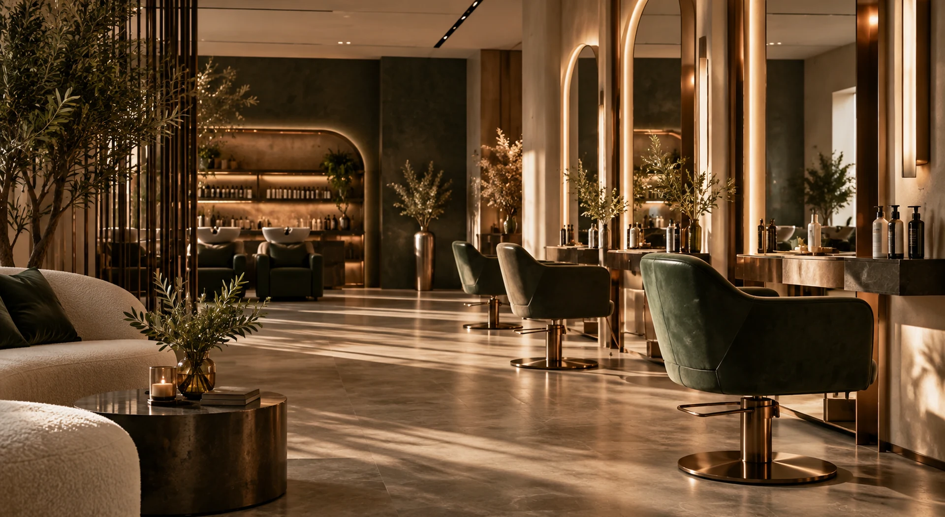 Elegantes Salonambiente
